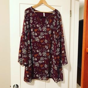 Boho Bell Sleeve Dress